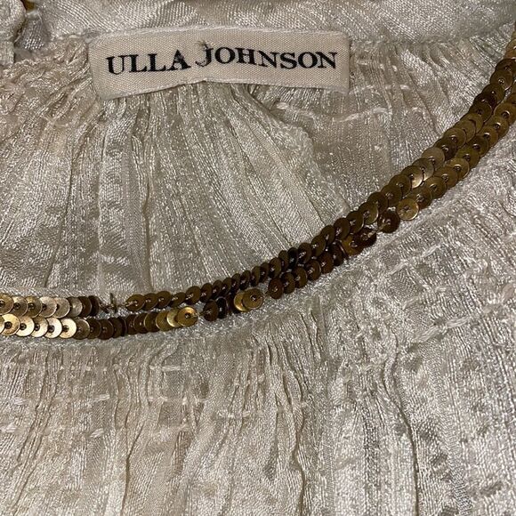 ULLA JOHNSON Marguerite blouse 2 very embellished - Picture 6 of 11